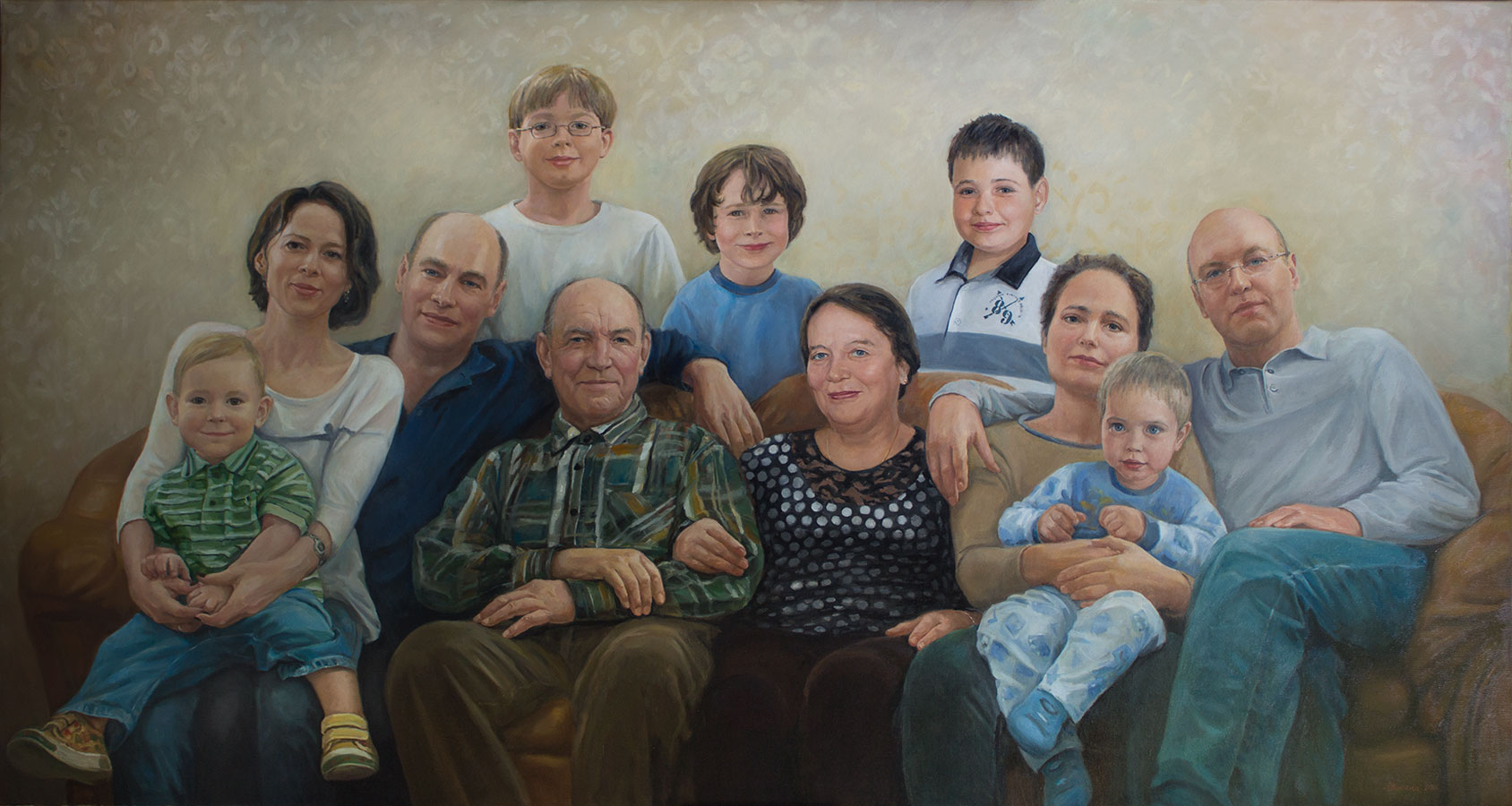 Мягков семейный портрет